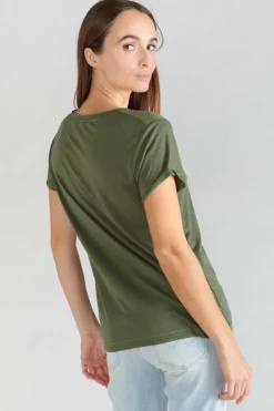 Femme Le Temps des Cerises T-Shirts & Débardeurs-T-Shirt Smallvtrame Kaki