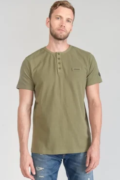 Homme Le Temps des Cerises T-Shirts & Polos-T-Shirt Talem Kaki