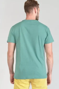 Homme Le Temps des Cerises T-Shirts & Polos-T-Shirt Witek Vert D'Eau