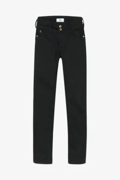 Femme Le Temps des Cerises Coupe Slim-Ultra Pulp Slim Taille Haute Jeans Noir N°0