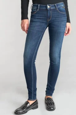 Femme Le Temps des Cerises Coupe Slim-Urselle Pulp Slim Jeans Vintage Bleu N°1