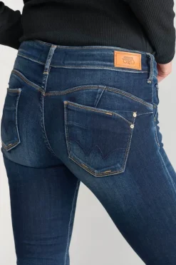 Femme Le Temps des Cerises Coupe Slim-Urselle Pulp Slim Jeans Vintage Bleu N°1