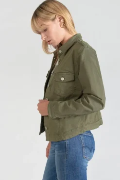 Femme Le Temps des Cerises Chemises Et Vestes-Veste Lilly Kaki